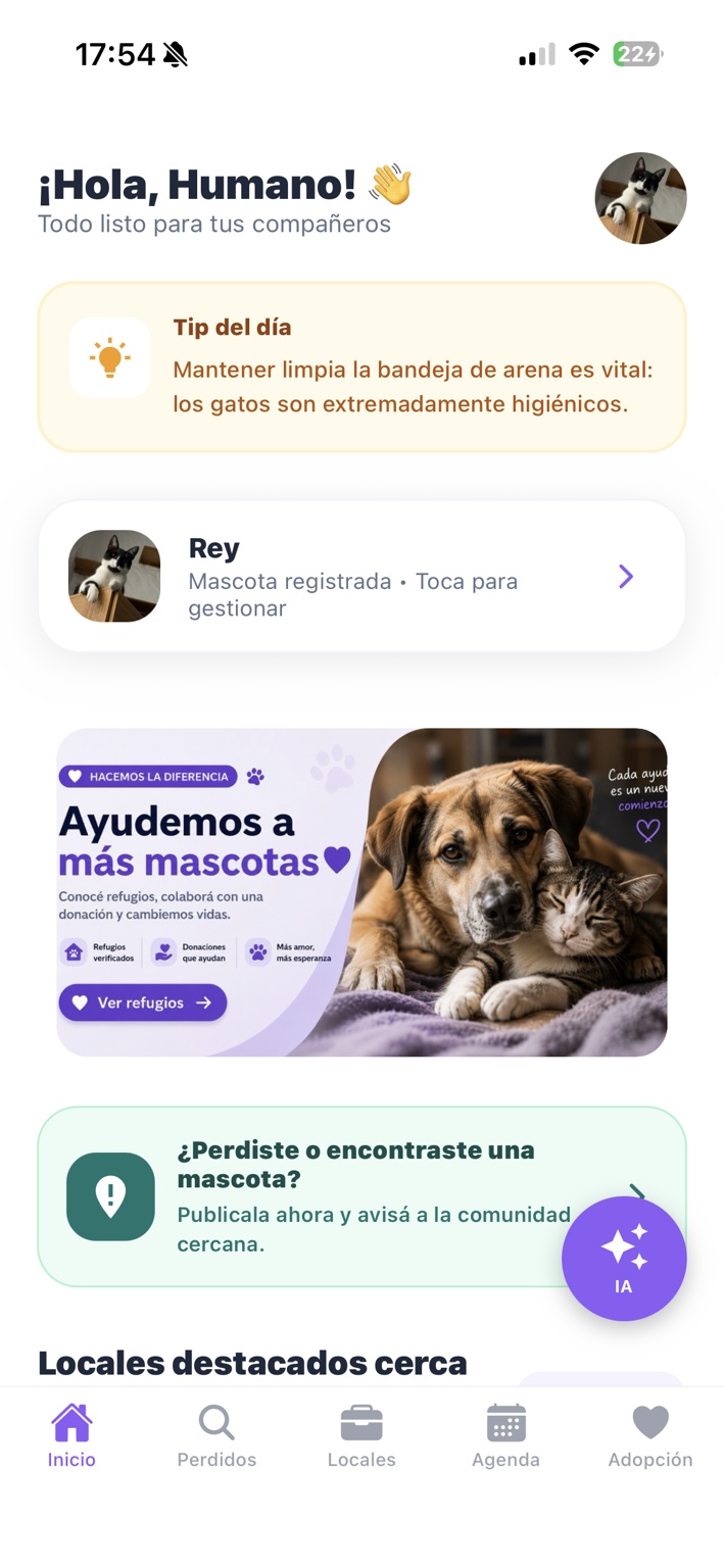 Inicio de PetMatch